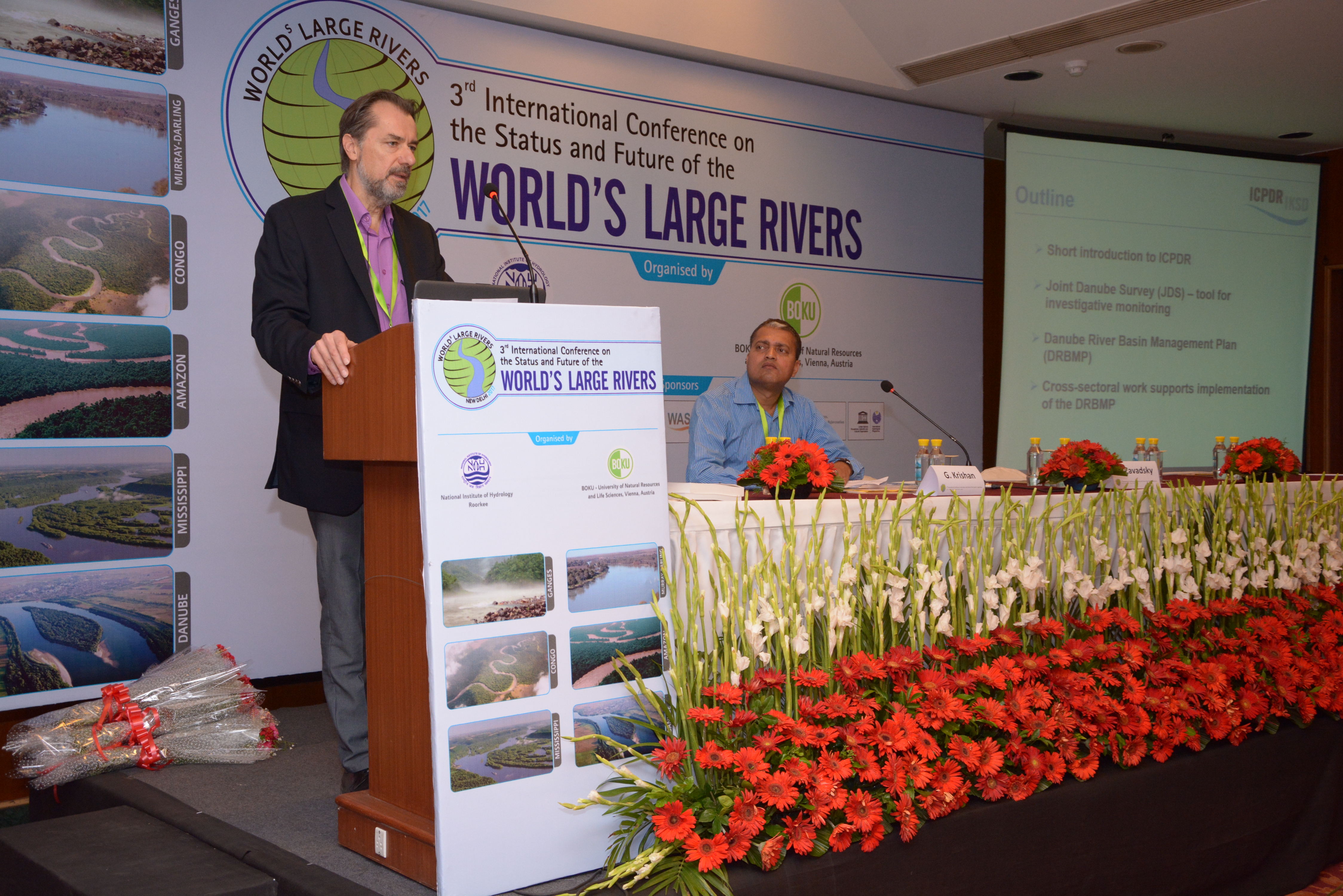 Large River Conference April, 2017 at New Delhi