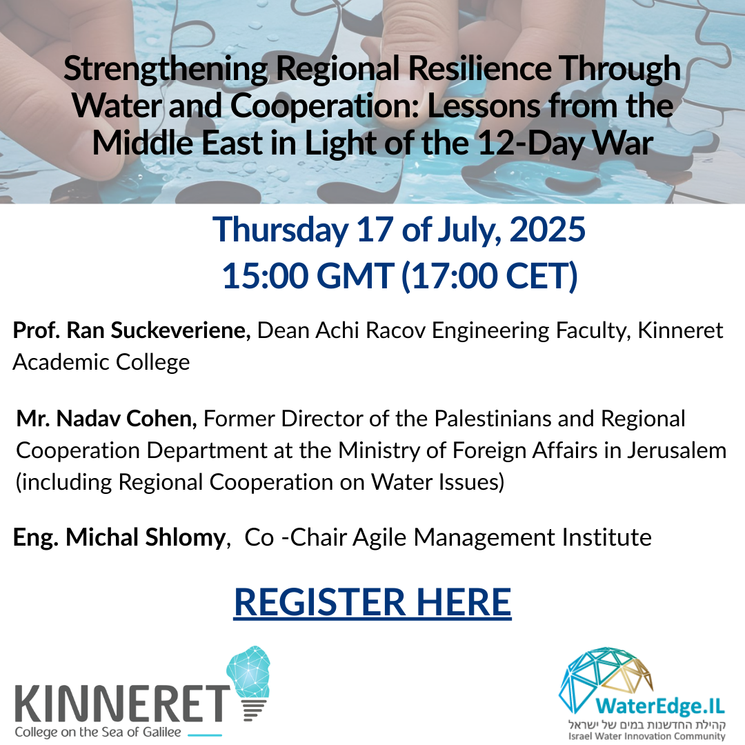 Strengthening Regional Resilience Through Water and Cooperation