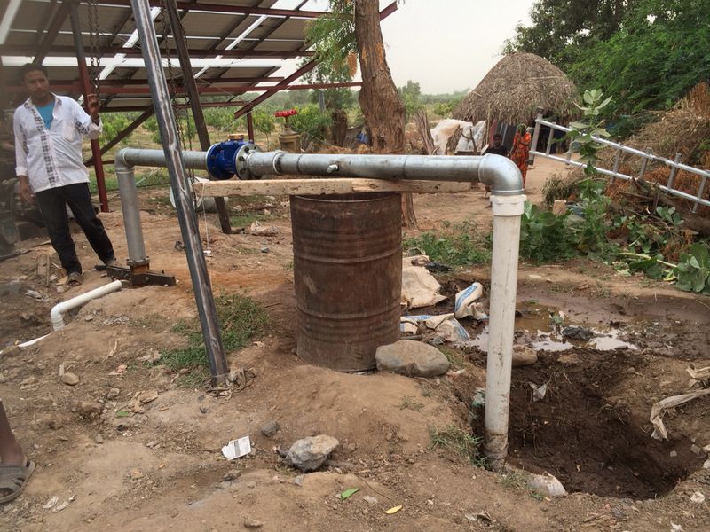 Hitachi Solar water pump projects