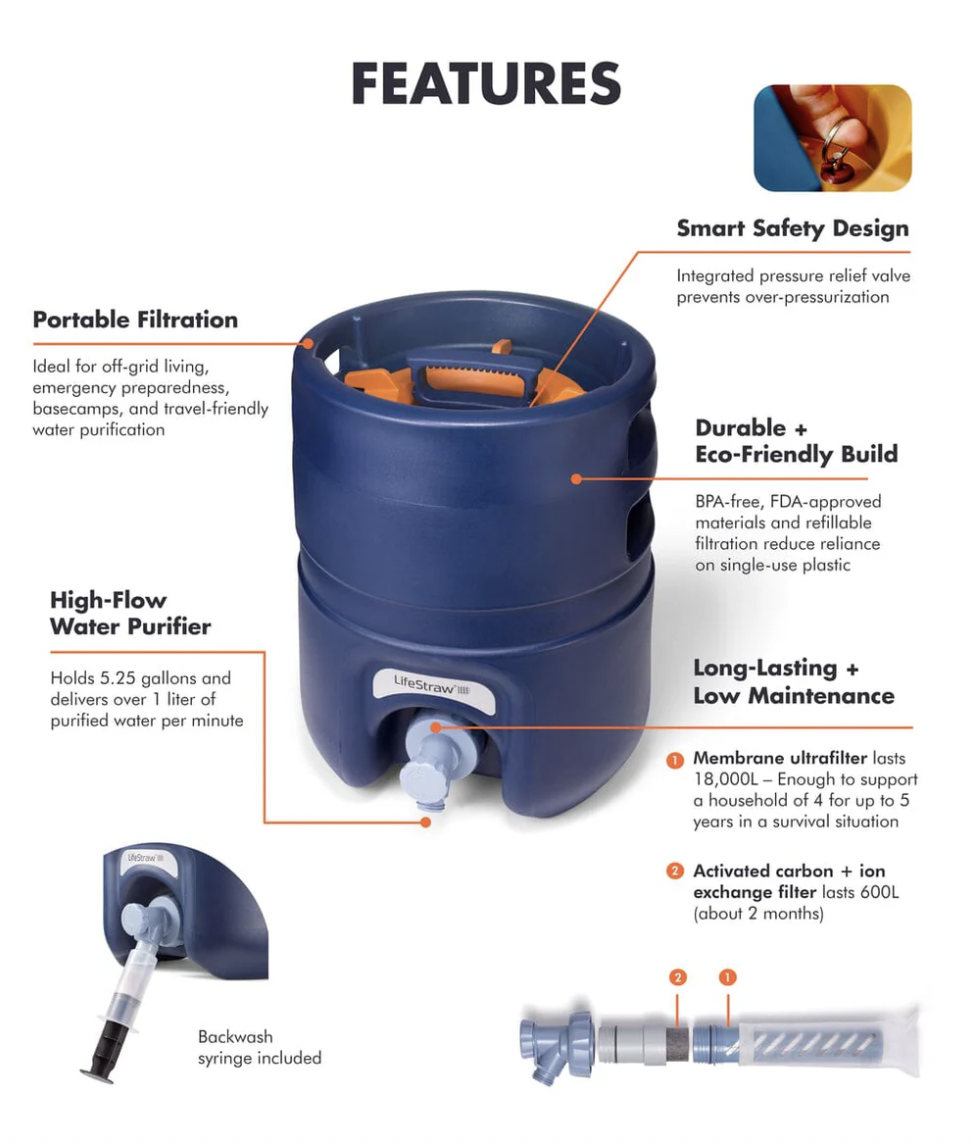 Escape Purifying Water Cooler