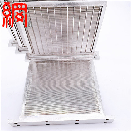 wedge wire flat panel