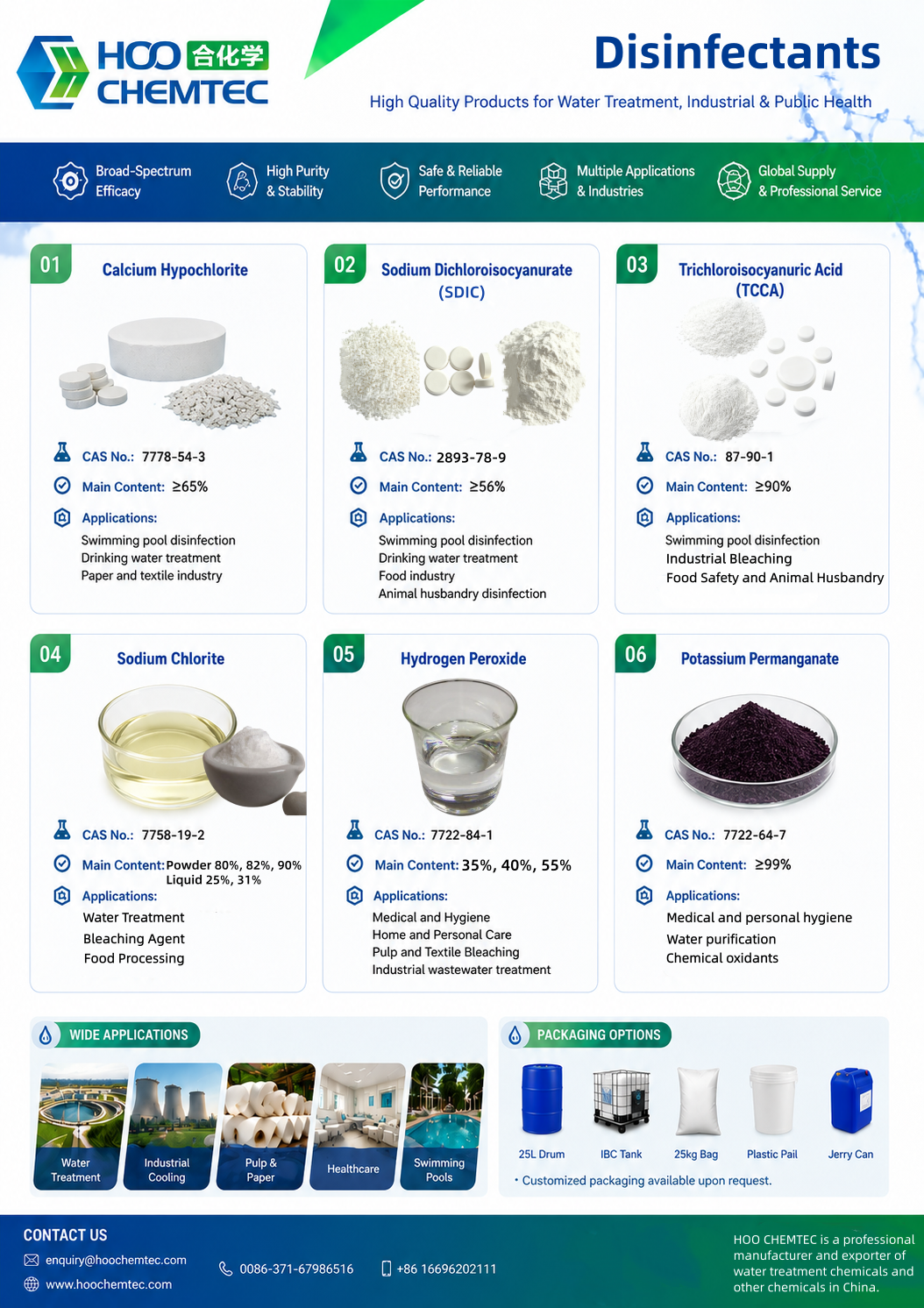 HOO CHEMTEC Disinfectants