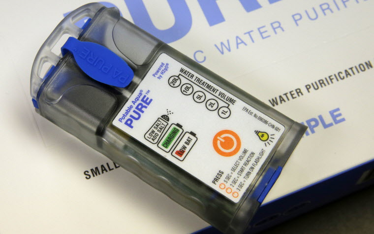 Water Purification Device by Wisconsin Pharmacal