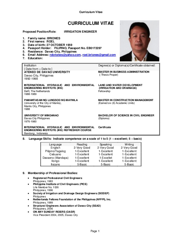 Roel Briones, Manager at Aqualand Engineering, Construction and Consultancy