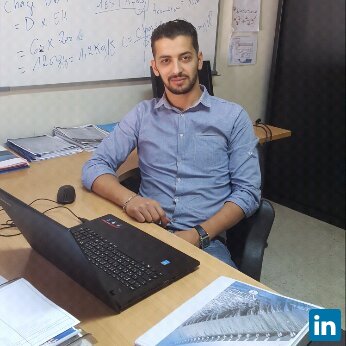 Mohamed DERIAS , Hydraulic engineer at NSC Maghreb , water and waste water treatment engineering 