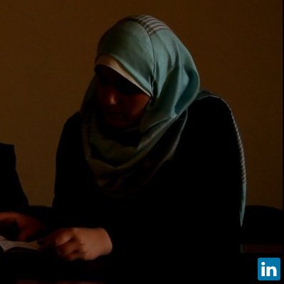 Israa Abushaban, Teacher Assistant at The Islamic University of Gaza