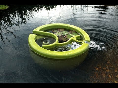 OLIVE - First Floating Natural Pool Filter
