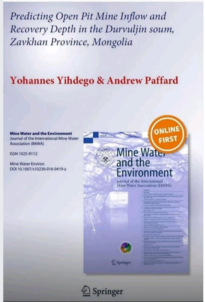 Published articles_Peer reviewed journals_Dr Yohannes Yihdego