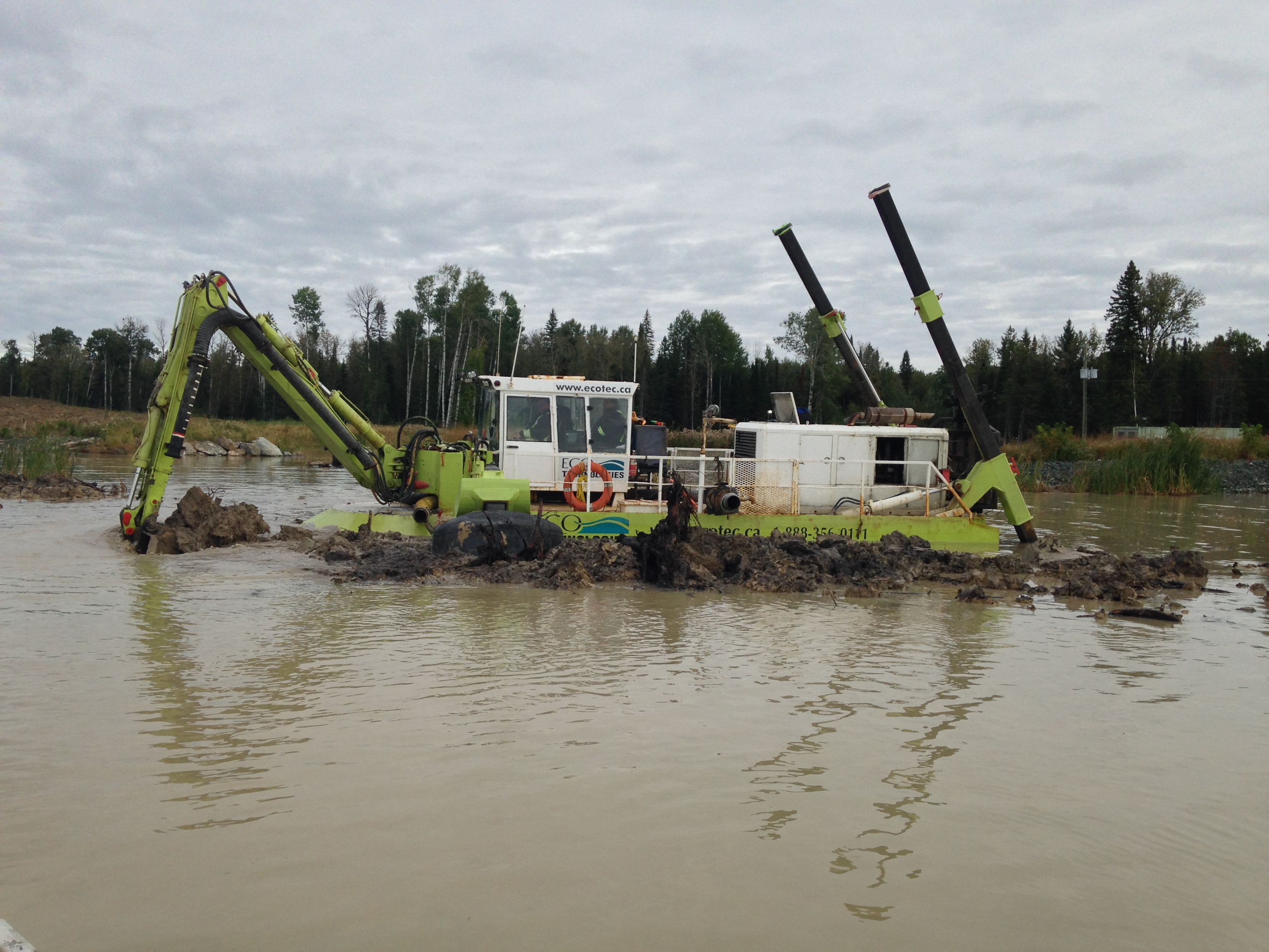 Environmental dredging interventions (conventional)