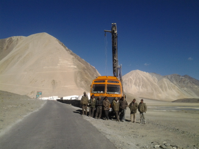Groundwater development @ Lukung ,Pangong Ladakh India