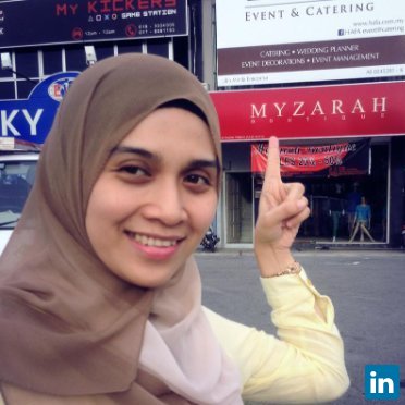 Myzairah Hamdzah, Senior Research Officer at Universiti Teknologi Malaysia