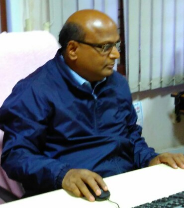 WORKING AT NRSC, HYDERABAD