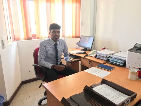 Dilrooban Yogarajah, BSc.Eng (Hons), PG.Dip in WREM, AMIE(SL),GREEN(SL)AP, Civil Engineer at National Water Supply and Drainage Board