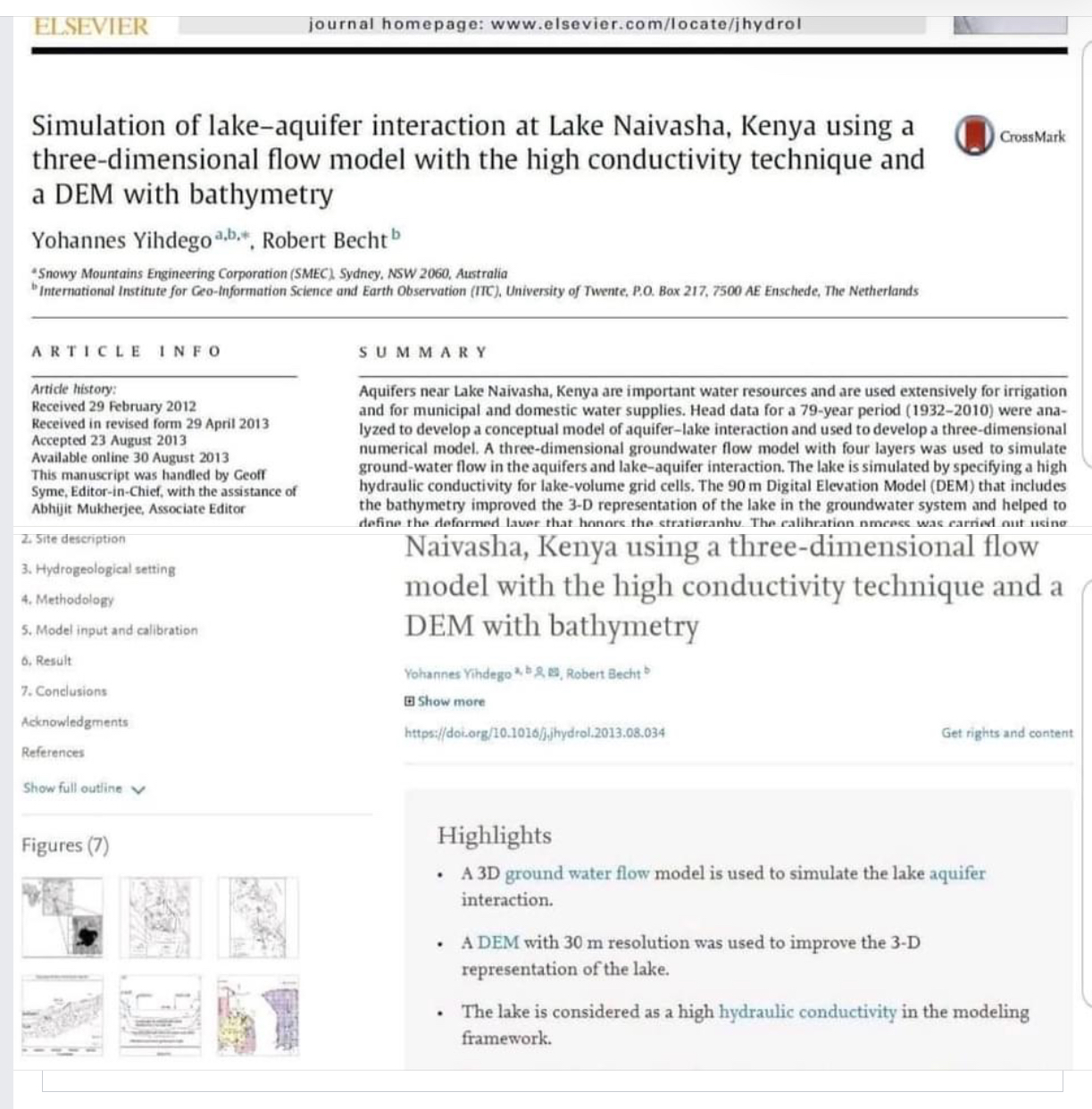 Published articles_Peer reviewed journals_Dr Yohannes Yihdego