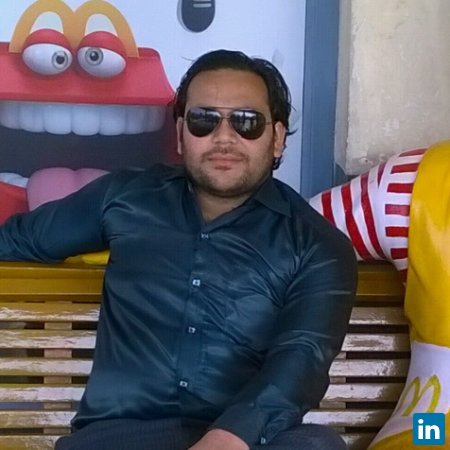 Pawan Tomar, Chemical supervisor and technical representative at Nalco water India limited