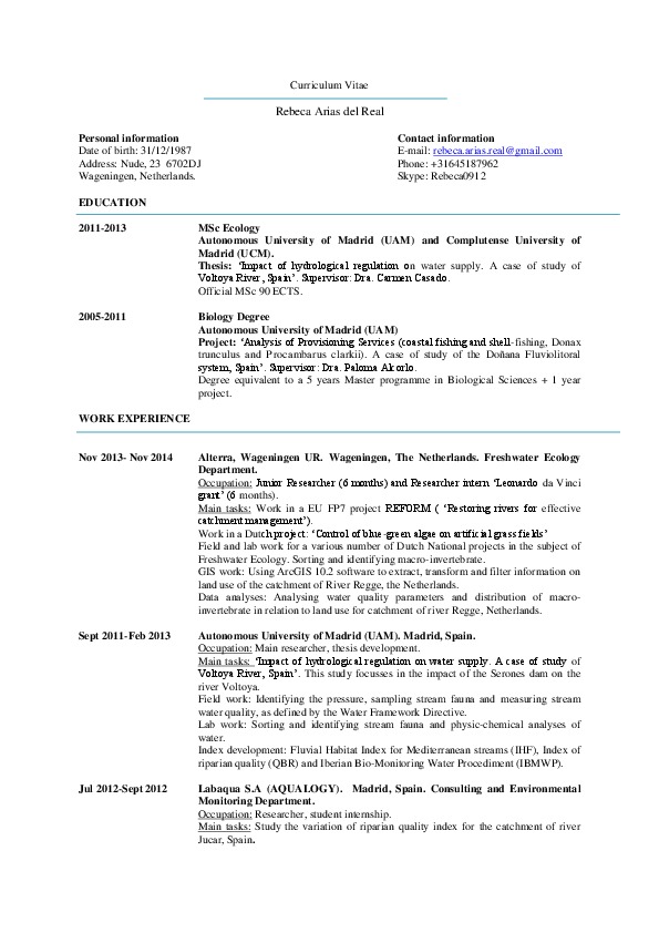 Rebeca Arias del Real