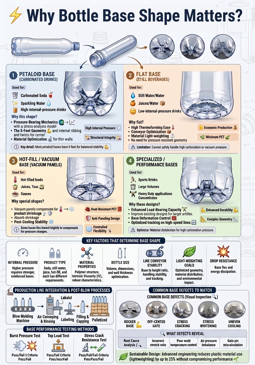 🔥 Why does the bottom of a PET bottle look like that? It&rsquo;s not just design&mdash;it&rsquo;s high-performance engineering! 🍾⚙️Ever wondered w...