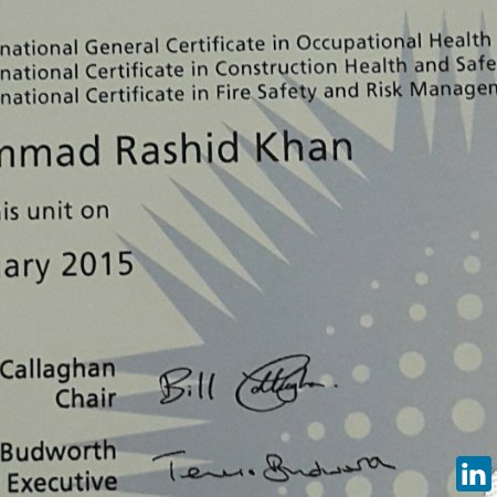 Muhammad Rashid Khan, SPECS 