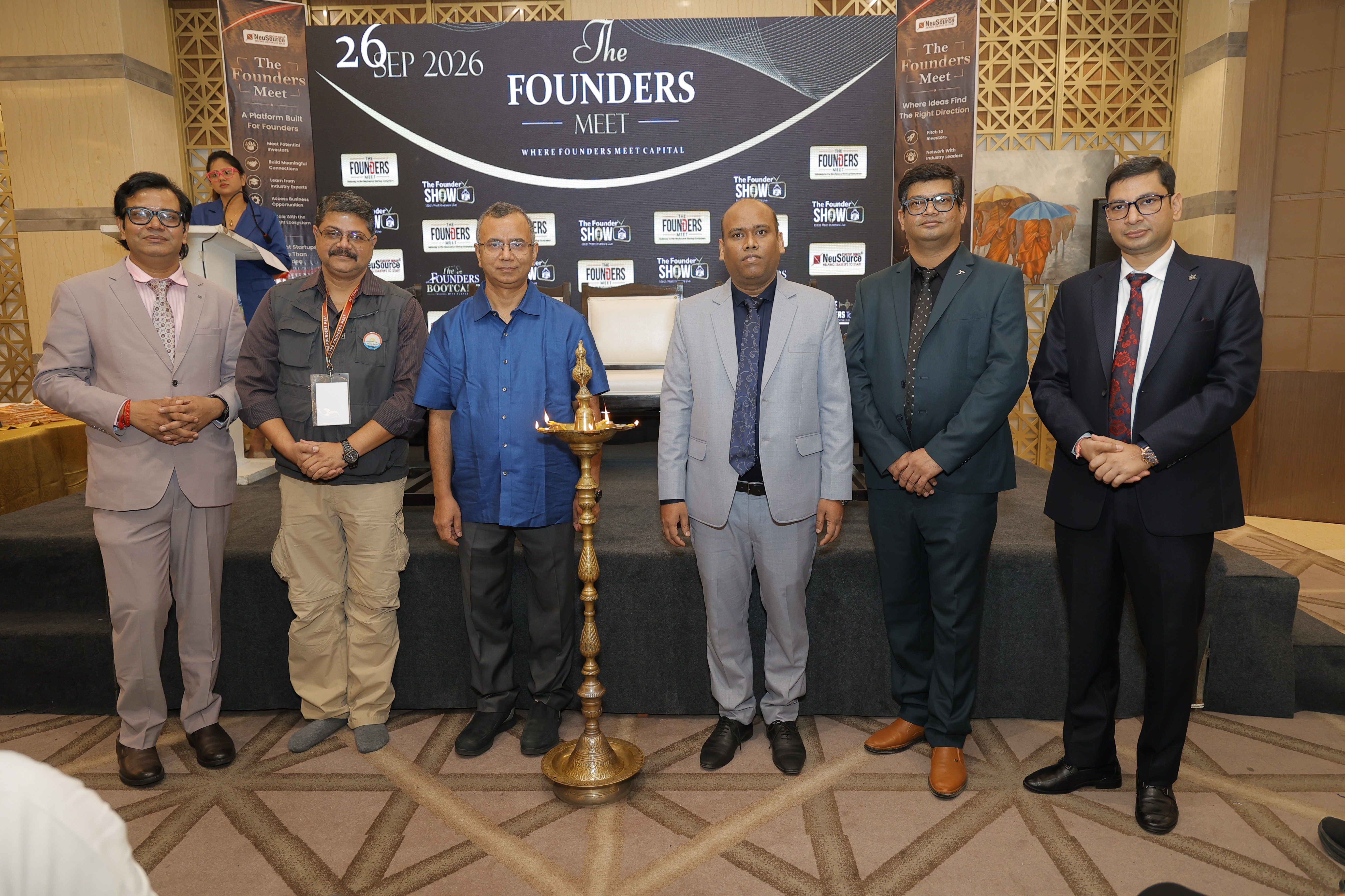 Dr. Madhukar Swayambhu, Cofounder & Research Head, VSLLP and Secretary, Blue Community South Asia, conducted a session for the budding startups ...