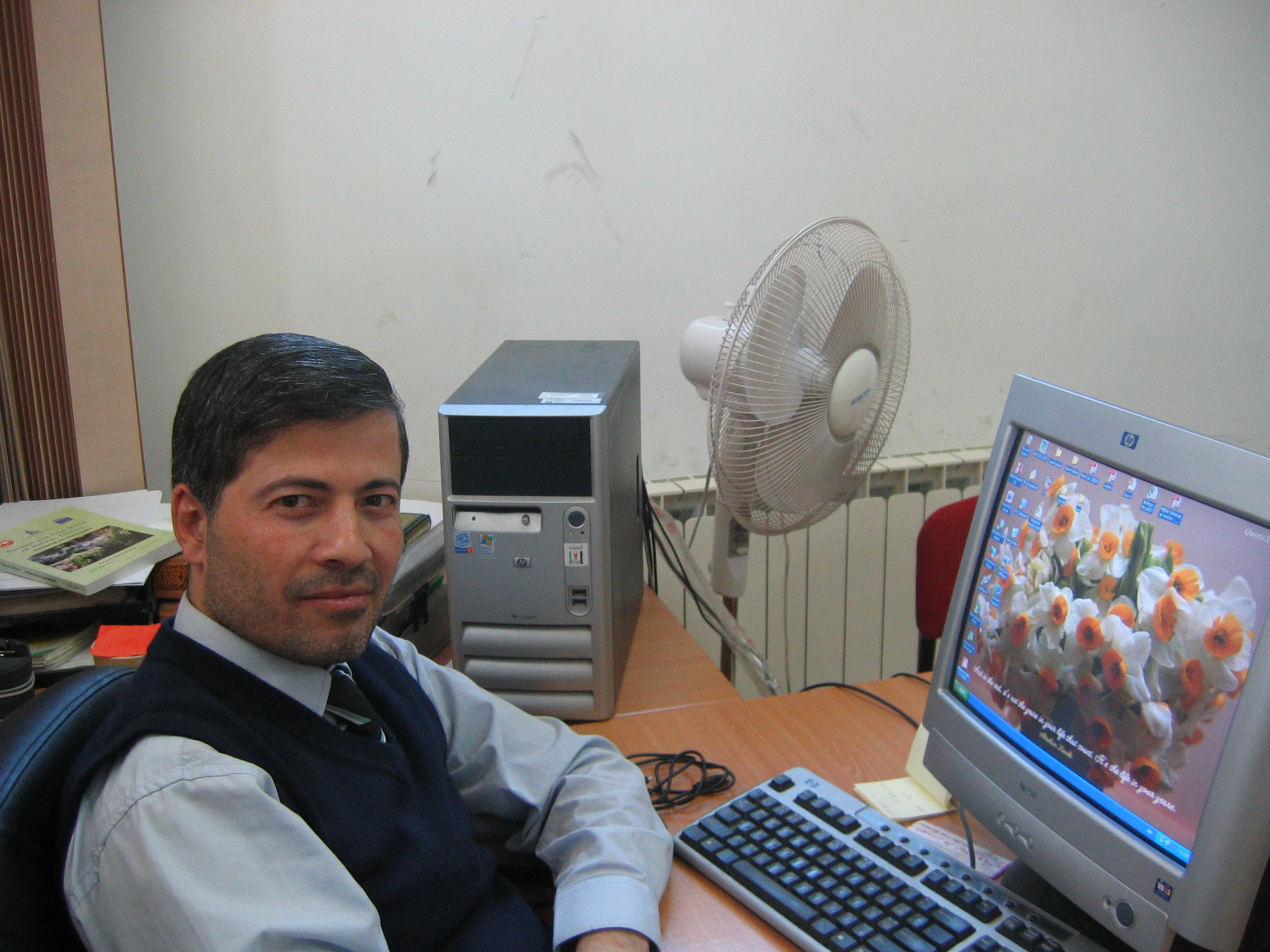 Marwan Bdair, Palestinian water authority - director of water controlling quality of service department 