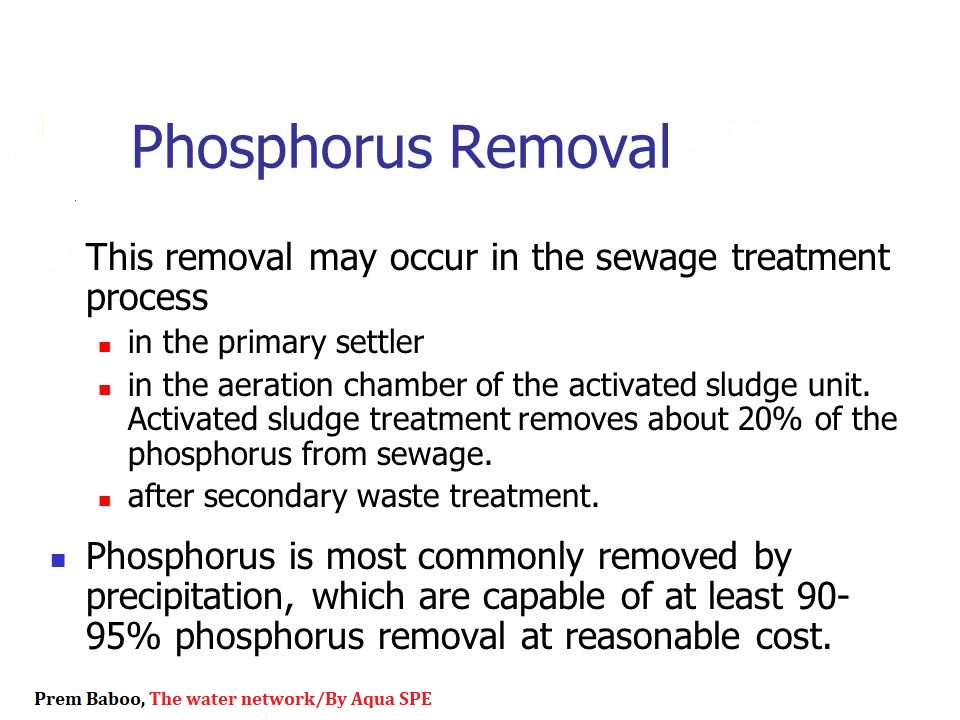 The removal of nitrogen and ...