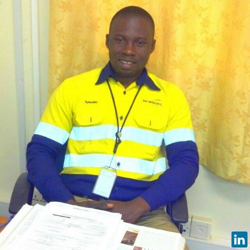 Richard Amoako, Gold Room Operator at Newmont Mining Corporation