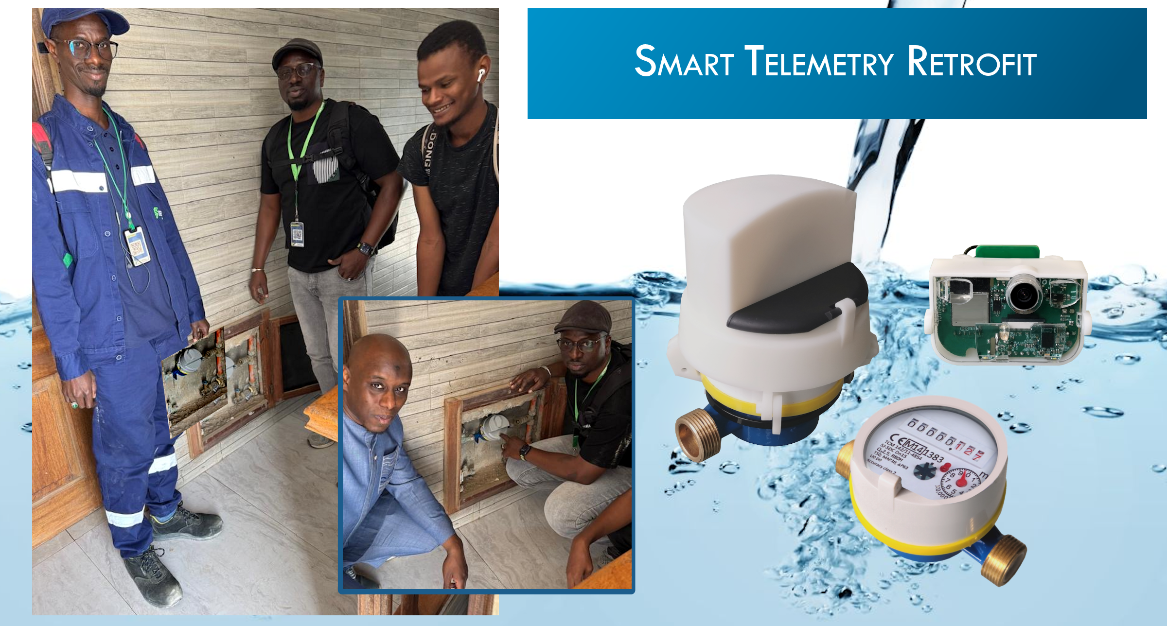 Transforming Water Management: Aquameter Solution Goes LiveToday, after extensive field testing, Aquameter retrofits kicked off in Senegal intro...