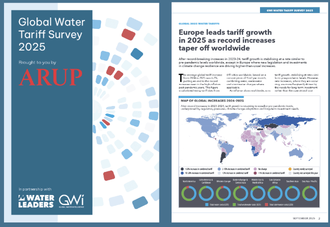 The Global Water Tariff Survey 2025OverviewThe Global Water Tariff Survey 2025 is a crucial tool for any professional active in the water sector...