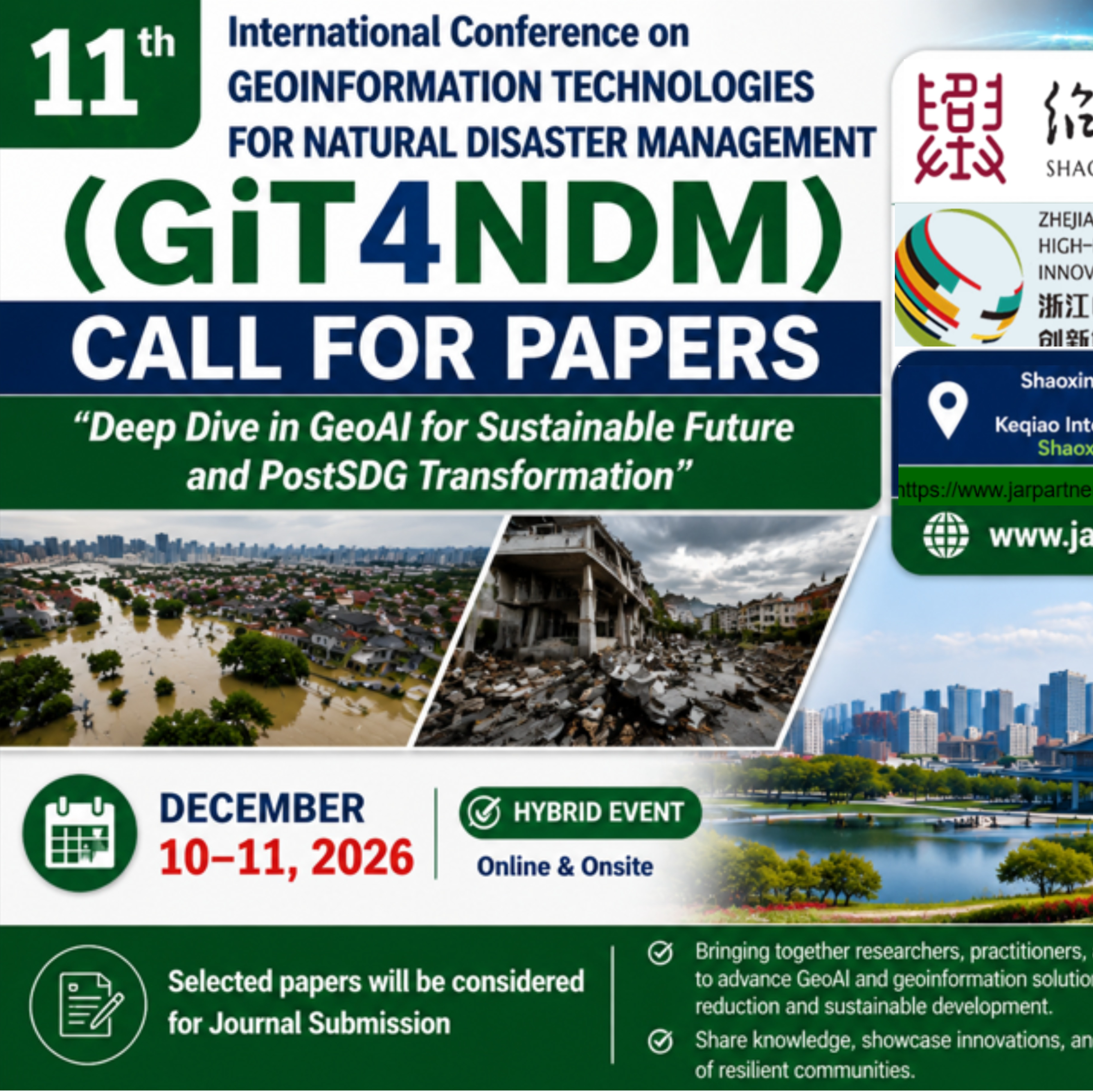 Geoinformation Technologies for Natural Disaster Management (GiT4NDM)