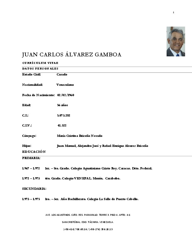 Juan Carlos Álvarez Gamboa