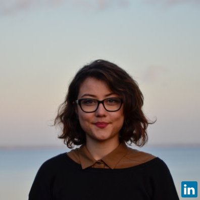 Milena Atanasova, Graduate in International Communication and Multimedia.