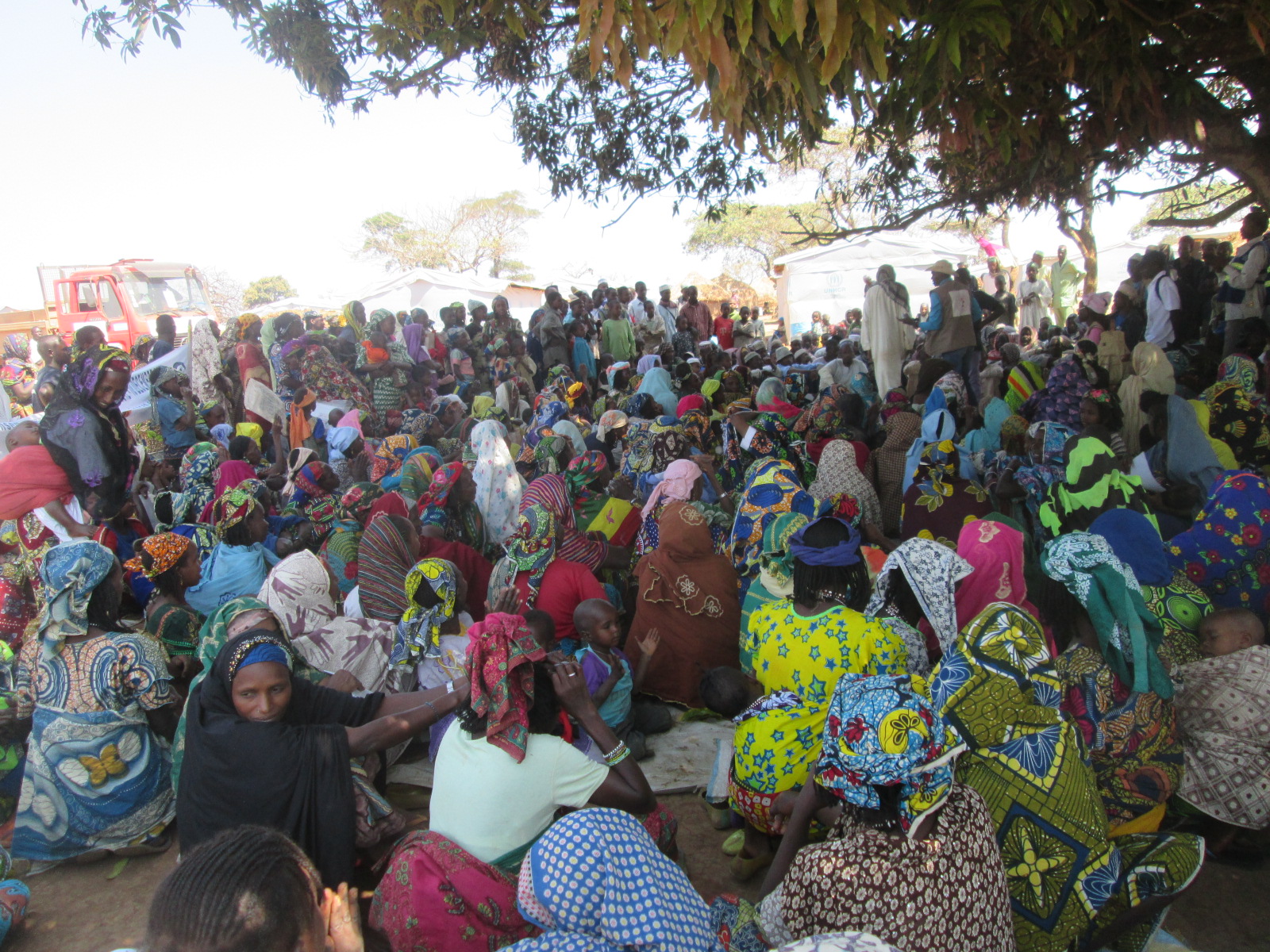 Bring potable water to refugies