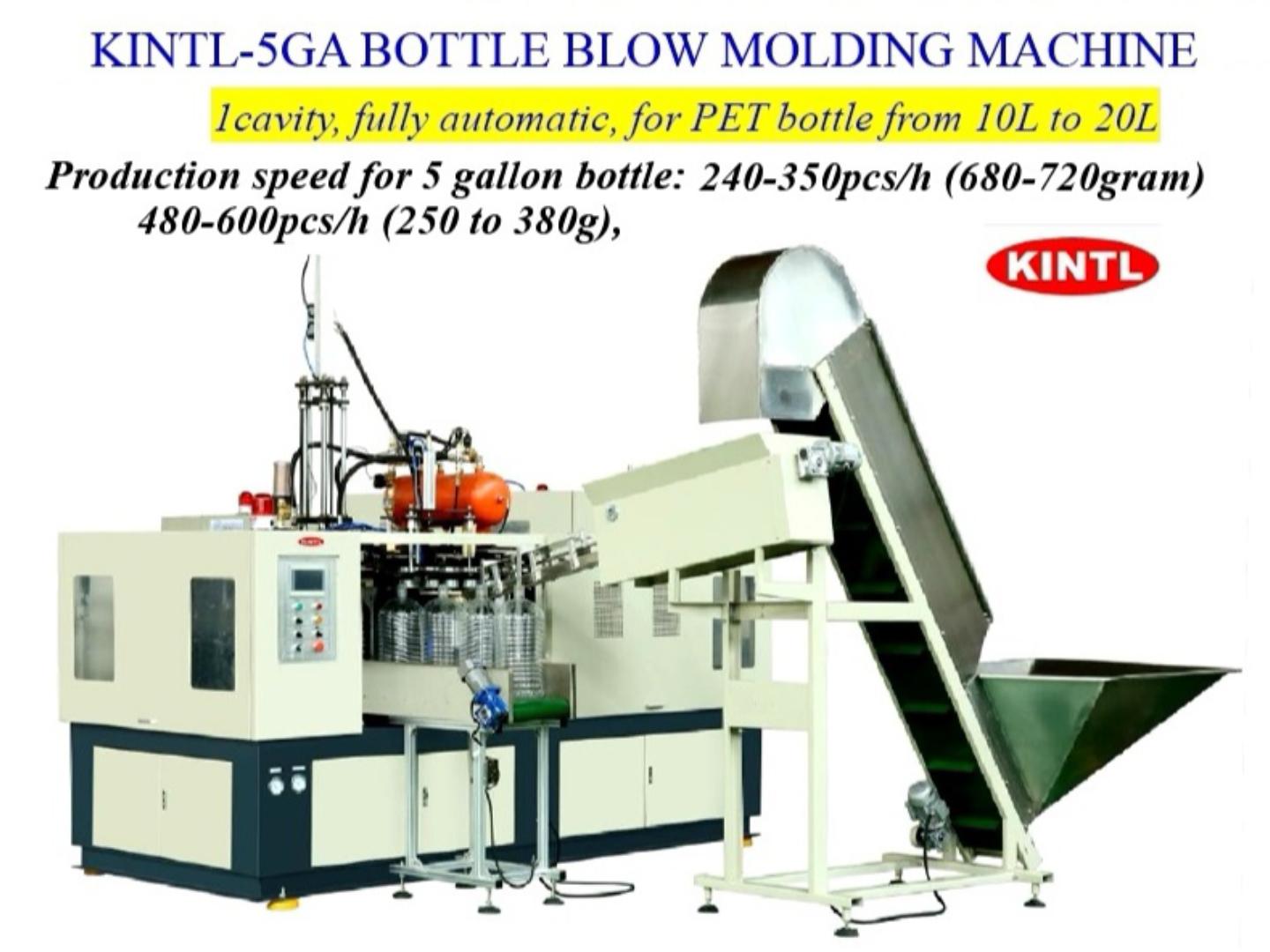 Automatic 5-gallon bottle blowing machine