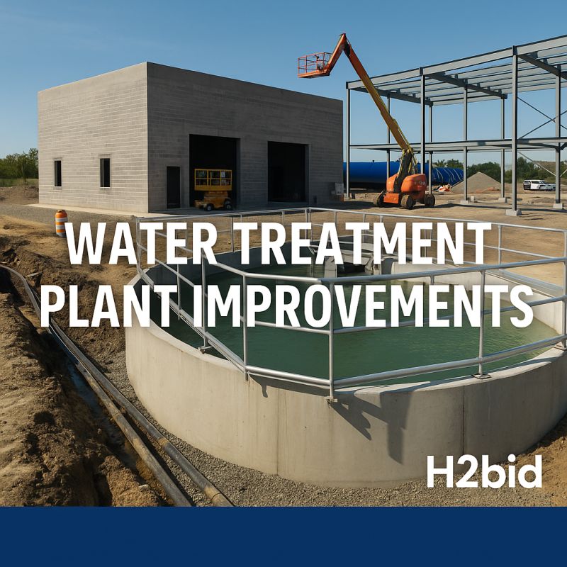 🚧 Major Water Treatment Upgrade in Iowa &ndash; Are You Bidding?The City of Wahpeton, IA is upgrading its Water Treatment Plant &ndash; including new...