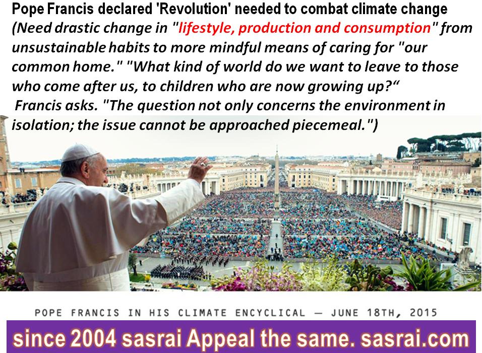“sasrai-Movement” Pope’s “bold cultural revolution” 
