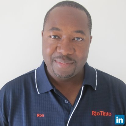 Ronald Mutambiranwa, SUPERINTENDENT  Mobile Equipment Maintenance at Rio Tinto (Alternate Registered Manager)