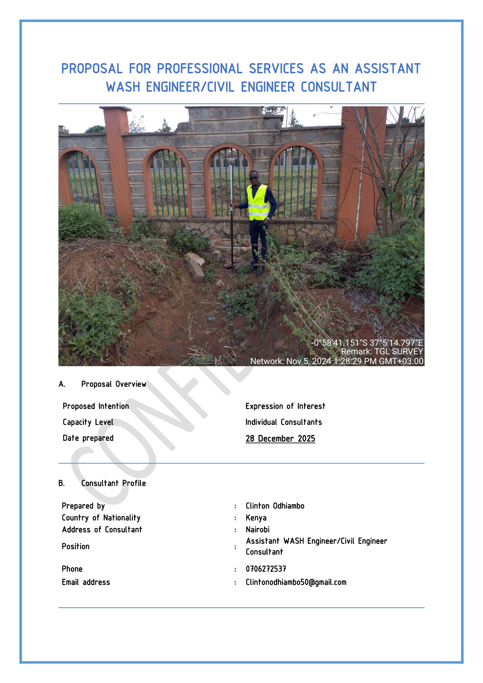 WASH CONSULTING SERVICES