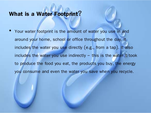 Dear Phadke,  The water ...