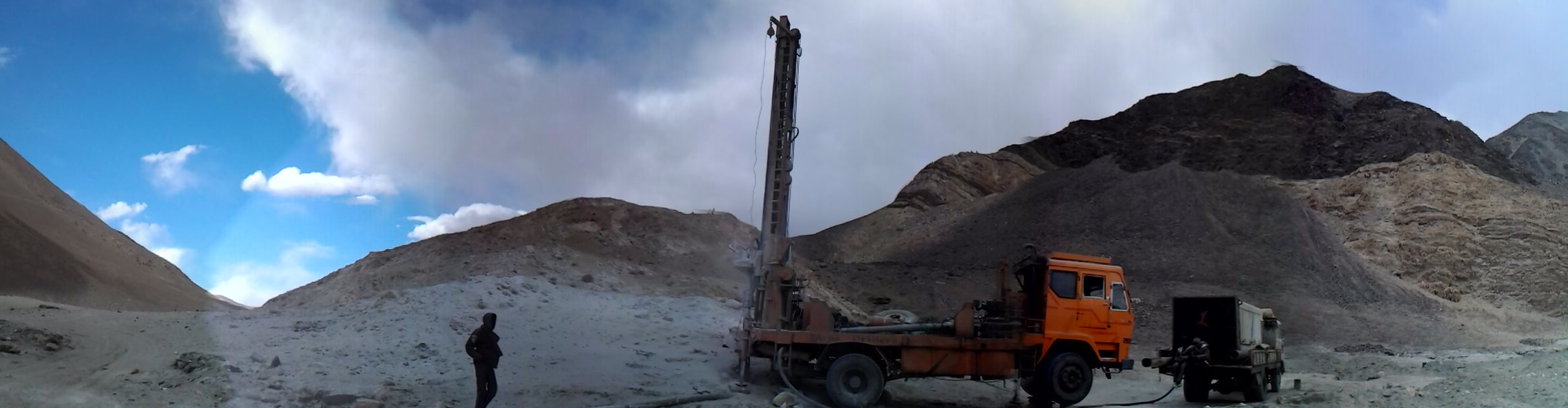Groundwater development @ Lukung ,Pangong Ladakh India