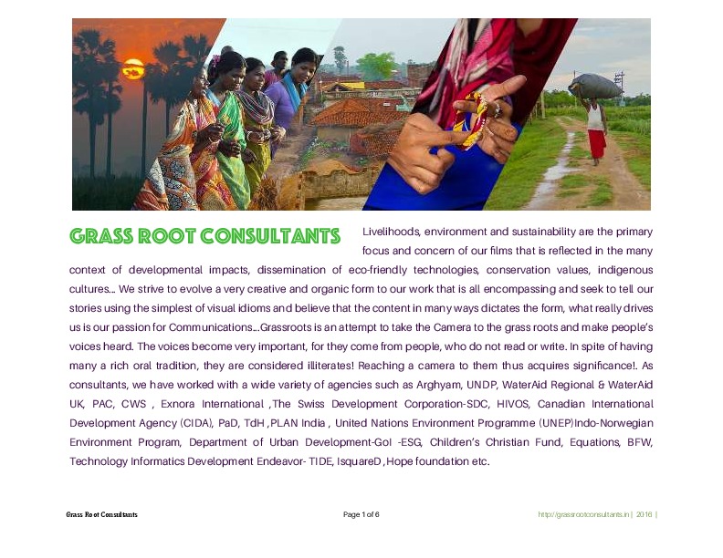 Ashok Maridas, SR. Consultant at Grass root Consultants