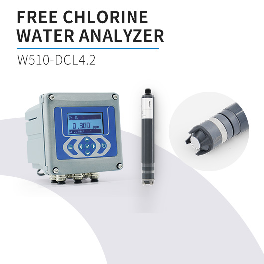 Intelligent Online Residual Chlorine Analyzer with CL4.2 Sensor for Drinking Water