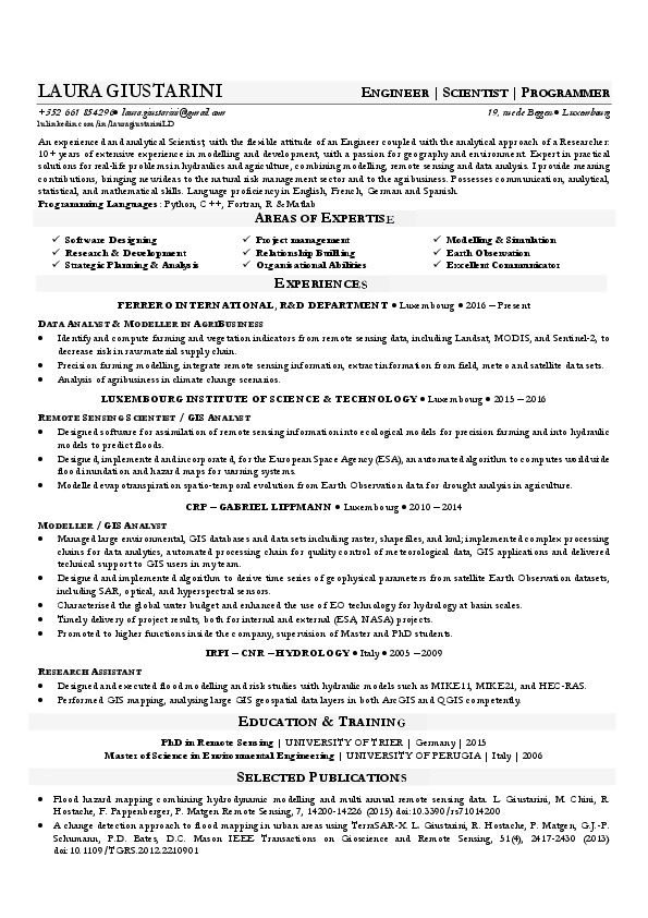 Laura Giustarini, Data Analyst and Modeller at Ferrero International