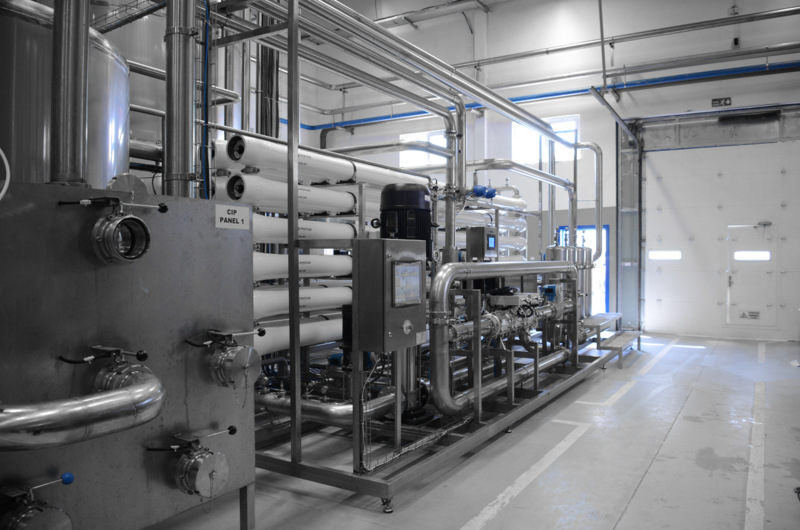 100 m3/h Reverse Osmosis+Nanofiltration System