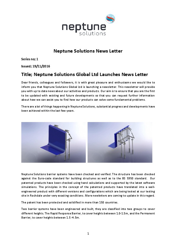 Neptune Solutions Global Ltd.