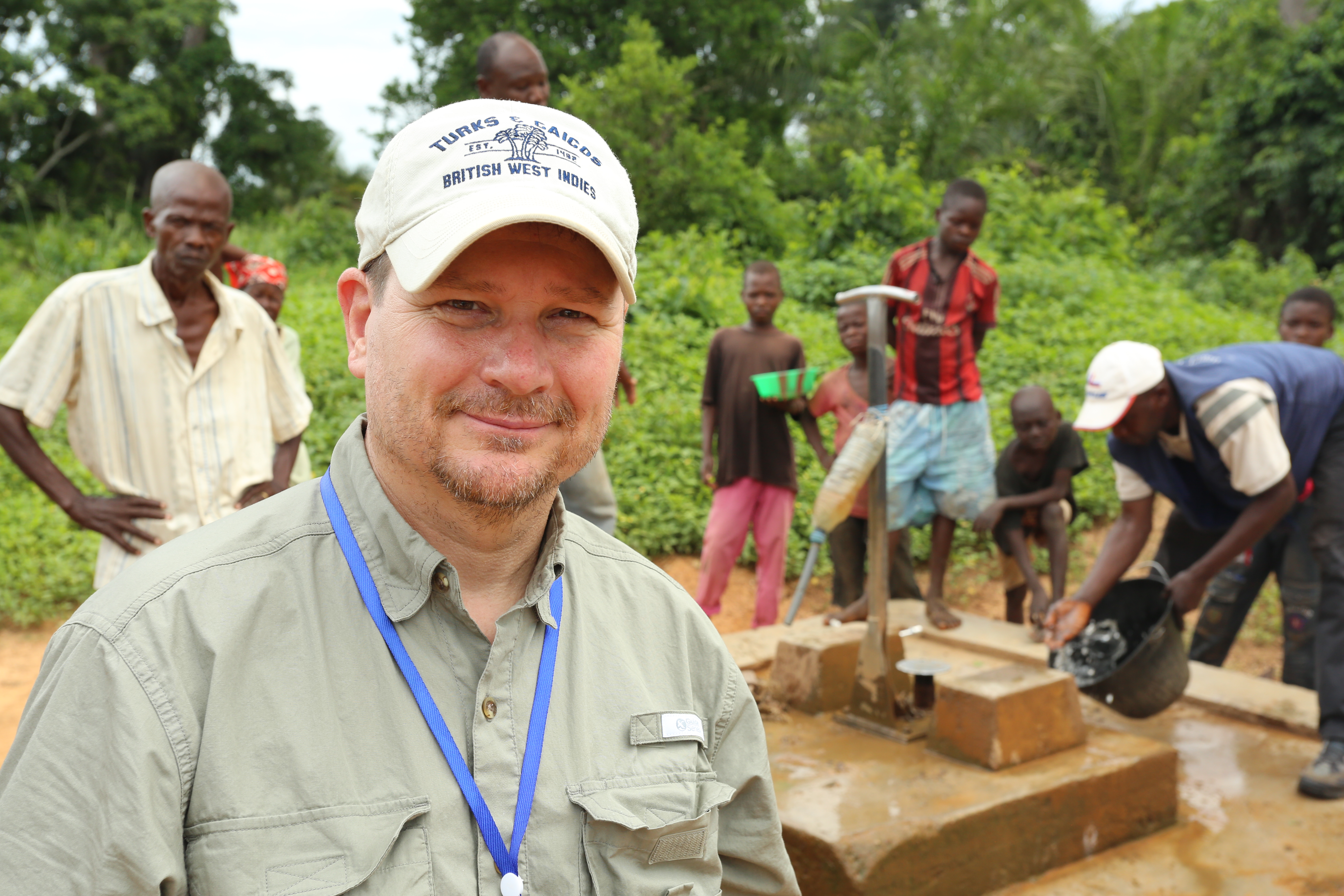 Trip to the Central African Republic for well site visits