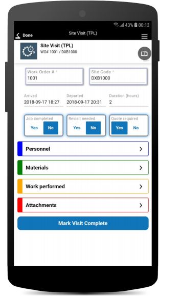 offline capable custom mobile inspection app built in hours by Alpha TransForm