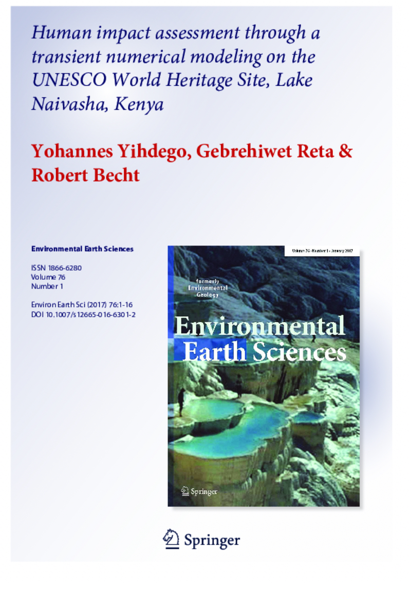 Published articles_Peer reviewed journals_Dr Yohannes Yihdego