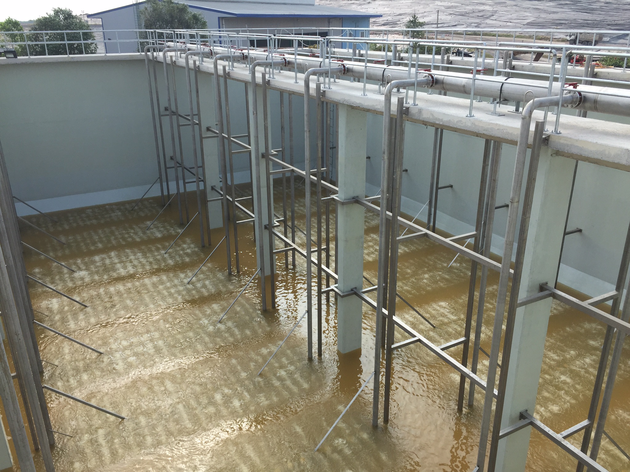 Leachate treatment plant - 2,000 m3/d - sMBR tech.