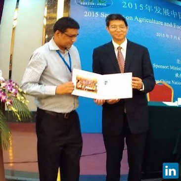 Md. Akhtar Hossain khan, Deputy Director at Ministry of Agriculture