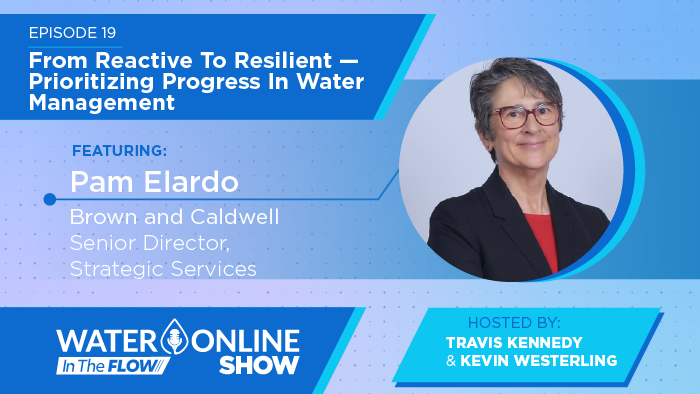 The Water Online Show: From Reactive To Resilient &mdash; Prioritizing Progress In Water Management with Pam Elardo, Senior Director of Strategic Se...